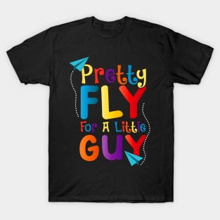 Cute & Funny Pretty Fly For a Little Guy Kids T-Shirt